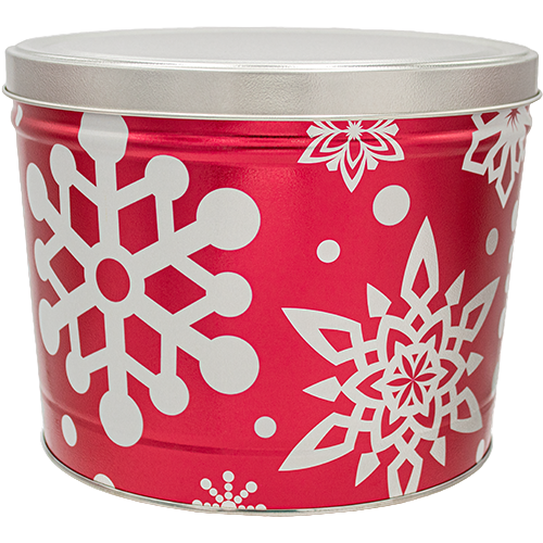 Gift Tin - 2 Gallon Snowflake - 3 Flavors